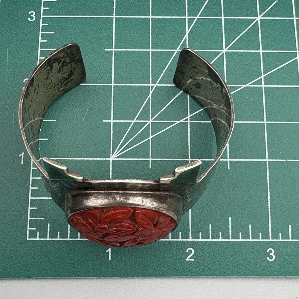M and J Savitt hammered sterling